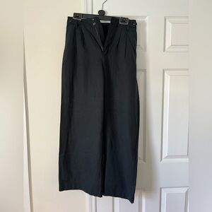 Madewell wide leg trousers